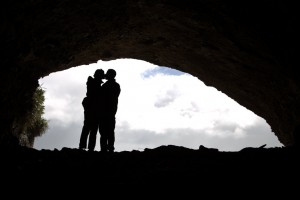 Maori Sea Cave Kiss